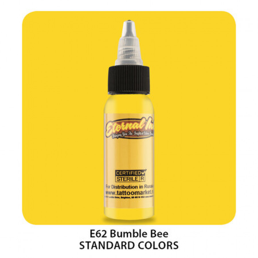 Тату краска Eternal Bumble Bee Yellow
