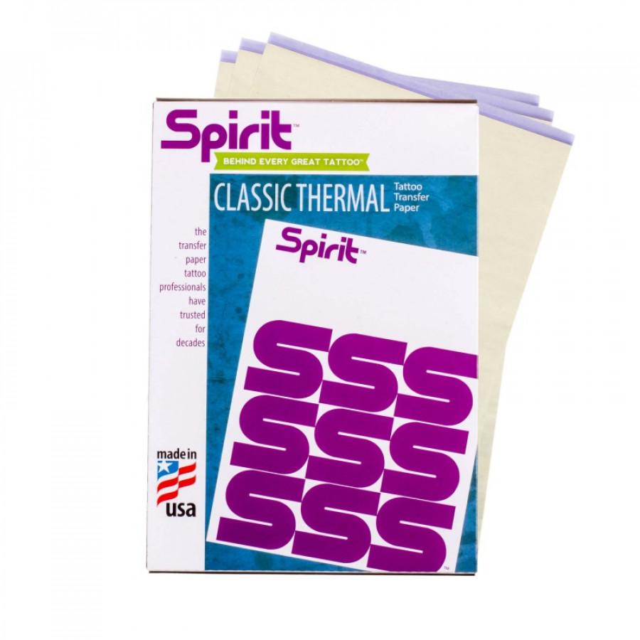 Трансферный лист Spirit USA A4 для термо принтера (1 шт.) Original