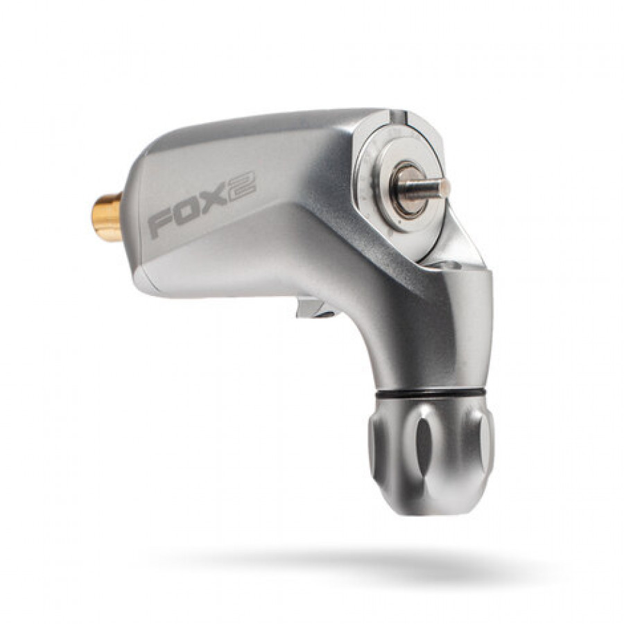 Роторная тату машинка Fox Big V2 Rotary Tattoo Machine Silver